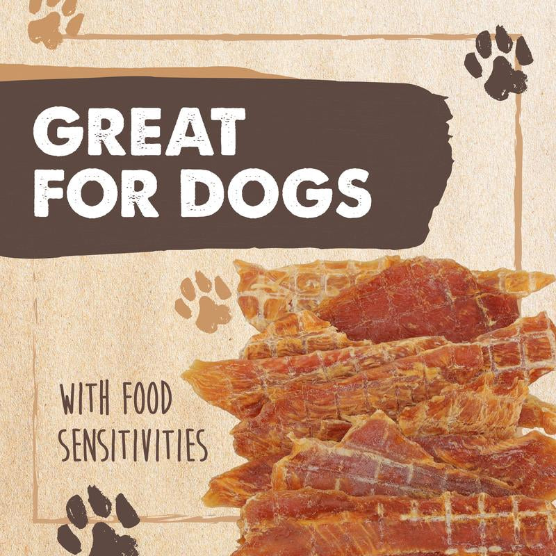 Mighty Paw All-Natural Chicken Jerky Dog Treats – Grain-Free High-Protein Snack for Pups