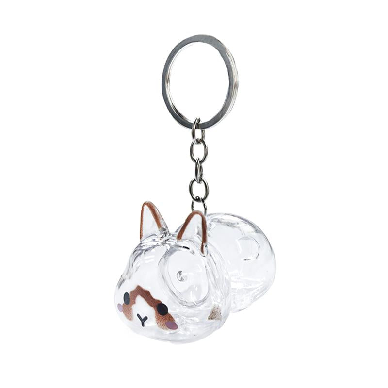 Cute Rabbit Fur Memory Charm-Shaped Charm for Collecting Pet Fur, Memorial Gift for Bunny Lovers