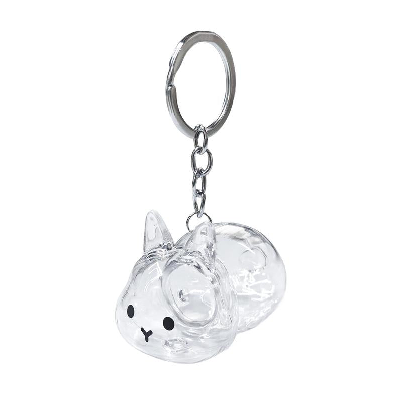 Cute Rabbit Fur Memory Charm-Shaped Charm for Collecting Pet Fur, Memorial Gift for Bunny Lovers
