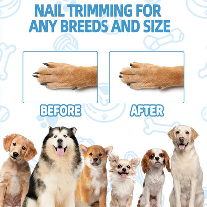 Dog Nail Scratch Board File - Pet Nail File Board Non-Slip Mat Square Scratching Scratchboard Sandpaper Treat Trimming Emery Sand Trimmer Puppy