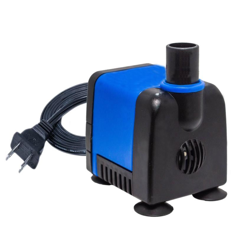 Aqua Dream 133 GPH Submersible Pump Powerhead Compact & Efficient Submersible Water Pump Fountain Electric Fish Tank Aquarium