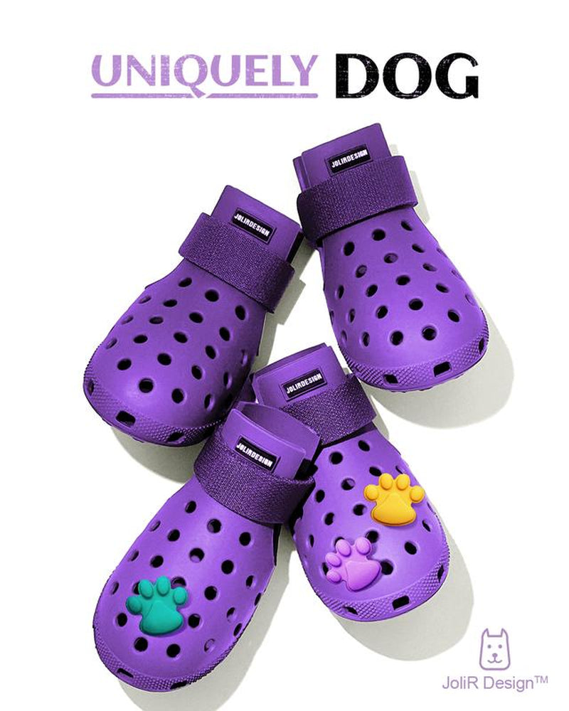 Dog Shoes for Hot Pavement - Dog Shoe for Small & Medium & Large Dogs, Dog Boots Paw Protectors, Easy on & Off, Non-Slip, Waterproof, Easy-Clean Dog Booties for Beach and Snow