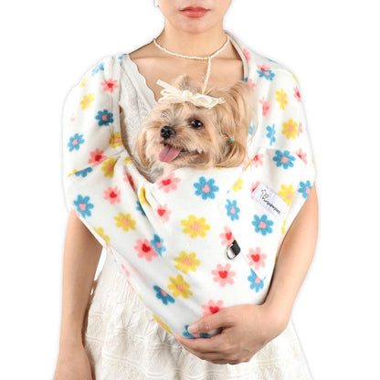 L Cuddler Pet Sling, Pet Carrier, Handsfree up to 15Lbs, Dog & Cat Sling Soft Touch for Chinchillas, Hedgehogs, Puppies, Sugar Gliders, Guinea Pigs, Rabbits, Kittens Etc Bag Hands Free Cozy & Secure,Dog Pack,Sling Carrier,Dog Body Carrier,Dog Holder